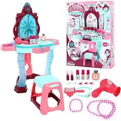 GENERICO - Tocador Con Silla Para Niña Sonido Luz Juguete