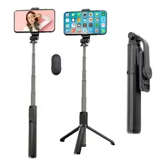 GENERICO - Palo Selfie Trípode con Bluetooth Q-07