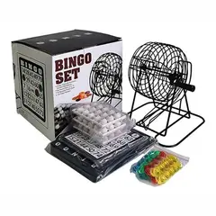 GENERICO - Bingo Lujo Macrooutlet Machine Juego De Mesa Bingo Familiar