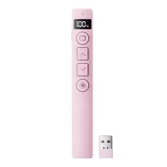 GENERICO - Presentador Diapositivas Mando Inalámbrico Recargable Laser