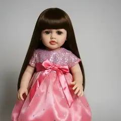 GENERICO - Muñeca realista con sonido 55cm interactiva juguete niñas