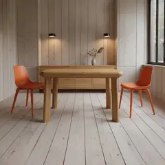 22 GRADOS DECORACION - Comedor Keket en Roble 100cm x 100cm