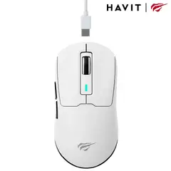 HAVIT - MOUSE GAMER INALAMBRICO 3 MODOS BLANCO MS969SE