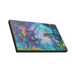 GENERICO - Cuadro Retablo Una pieza Paisaje Fantastico