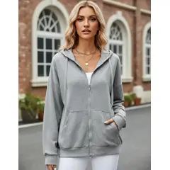 ELEMENTAL STORE - BUZO HOODIE MUJER ALGODON