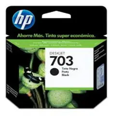 HP - CARTUCHO 703 NEGRO