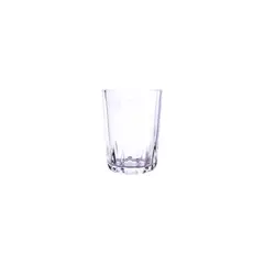 BIGCENTER - Juego de Vasos Licor Water Falls x 6 Piezas Vidrio 225ml