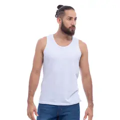 BOCARED - Camiseta Atletica hombre Norman blanco