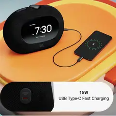 JBL - Horizon 3 – Radio Despertador Bluetooth con Luz Ambiental y Sonido Estéreo