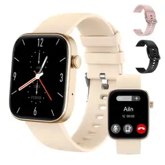 COLMI - Reloj Inteligente Mujer Llamadas Siri Deportes Reloj Smartwatch