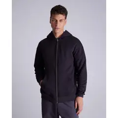 ATMOS - Buzo Hoodie Full Zipper Para Hombre Negro