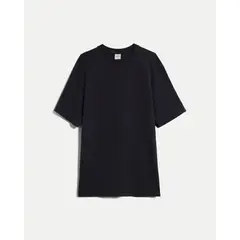 ATMOS - Camiseta Regular Fit Suave Para Hombre Azul