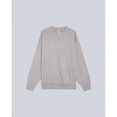 ATMOS - Saco Tejido Cuello Redondo Para Hombre Gris