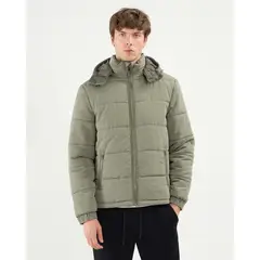 ATMOS - Chaqueta Para Hombre Acolchada Color Verde Marca #32080042