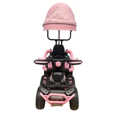 GENERICO - Cuatrimoto Para Niños Musical Luces Guía Usb Bluetooth