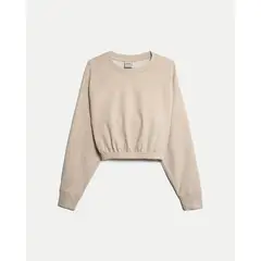 ATMOS - Buzo Para Mujer Cuello Redondo Color Beige Marca #31060061