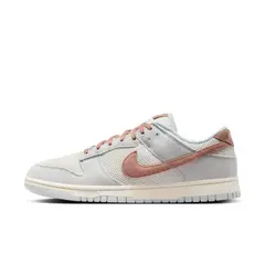 NIKE - Tenis Hombre Dunk Low Retro SE Gris/Rosa