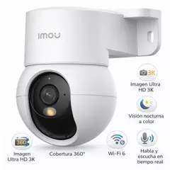 IMOU - Cámara de Seguridad Ranger Mini 5MP/3K WiFi 6 – Full Color, Detección Humana IA, Audio