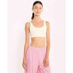 ATMOS - Body Sisa Brasilera Microfibra Para Mujer Crema
