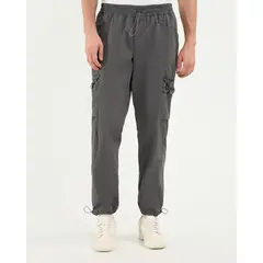 ATMOS - Pantalon Moda Cargo Para Hombre Gris