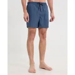 ATMOS - Pantaloneta De Baño Con Cordón Para Hombre Azul