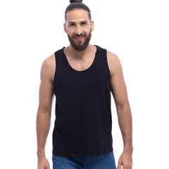 BOCARED - Camiseta Atletica hombre Norman Negro