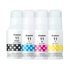 CANON - JUEGO TINTA 11 NEGRO - COLORES ORIGINAL