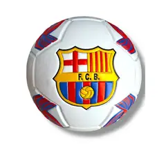 GENERICO - Balón De Futbol 5 con Diseño Del Barcelona - Ideal para Todo Terreno
