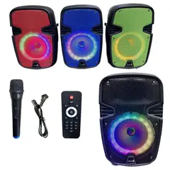 LAZER - PARLANTE CON MICROFONO 6¨5 PULGADAS