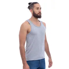 BOCARED - Camiseta Atletica hombre Norman Gris