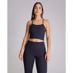 ATMOS - Camiseta Tank con Top Interno Aerius Skin para Mujer Deportiva Color Negro Marca