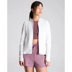 ATMOS - Chaqueta Deportiva Hoodie Básica para Mujer Deportiva Color Blanco Marca