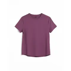 ATMOS - Camiseta Manga Corta Básica Training Con Bond para Mujer Deportiva Color Morado Marca