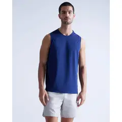 ATMOS - Camiseta Para Hombre Manga Sisa Color Azul Marca #32090077