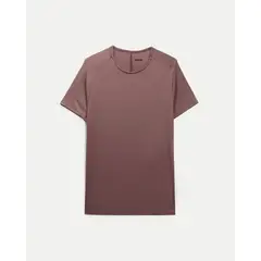 ATMOS - Camiseta Para Hombre Manga Corta Cuello Redondo Color Café Marca #32090241