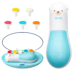 GENERICO - Lima Eléctrica para Bebé con Luz LED Diseño Osito