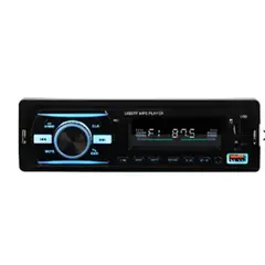 GENERICO - Radio Carro Usb Bluetooth Aux Fm Pasacinta Micrófono Acces