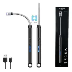 GENERICO - Encendedor Electrico Estufa Usb Recargable Cocina Velas Fogatas