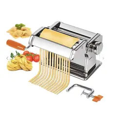 GENERAL - Máquina Inoxidable Para Hacer Pasta 3 En 1 Ambiente Gourmet