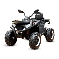 PRINSEL - Cuatrimoto Eléctrica 12v Predator Todo Terreno Rc Blanco