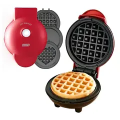 OEM - Mini Wafflera Wafle 3 en 1 Eléctrica 350W Antiadherente