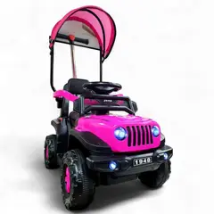 SUNBABY - Carro Montable Bebe Paseador Musical Juguete Jeep 1-5 años