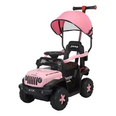 SUNBABY - Carro Montable Bebe Paseador Musical Juguete Jeep 1-5 años