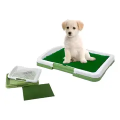 GENERICO - Tapete Pasto Sintetico Entrenamiento Mascotas Baño Lavable