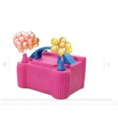 GENERICO - Inflador De Globos Electrico 600 Watts Doble Boquilla Portatil