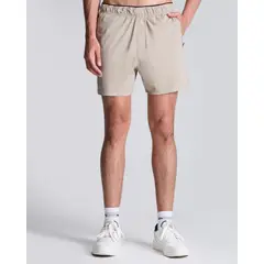 ATMOS - Short Running Medio Con Brief Aeroflow Para Hombre Beige