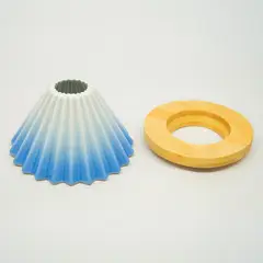 BIGCENTER - FLOWER DRIPPER 01 - AZUL DEGRADADO