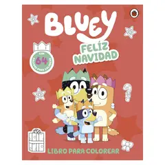 ALTEA - Bluey Feliz Navidad. Libro Para Colorear