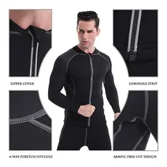 GENERICO - Chaqueta Deportiva de Neopreno para Ejercicio