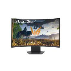 LG - Monitor LED 27GS60QC-B 27 VA Curvo 2K QHD Alta Nitidez y Estabilidad Visual